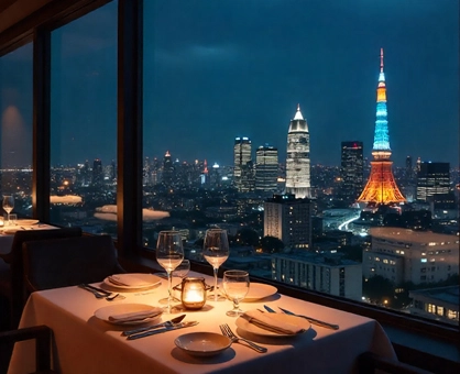 Tokyo Skyline & Fine Dining